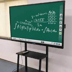 Tableau blanc à écran tactile LCD à double système de 86 ''