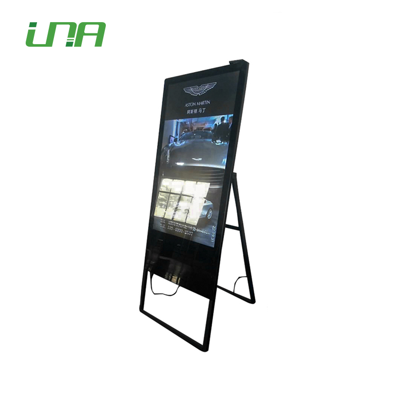 Afficheur numérique LCD portable 43'' Mall avec réseau