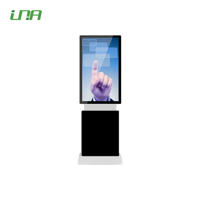 Affichage numérique LCD rotatif à 360 ° pour la publicité dans les centres commerciaux